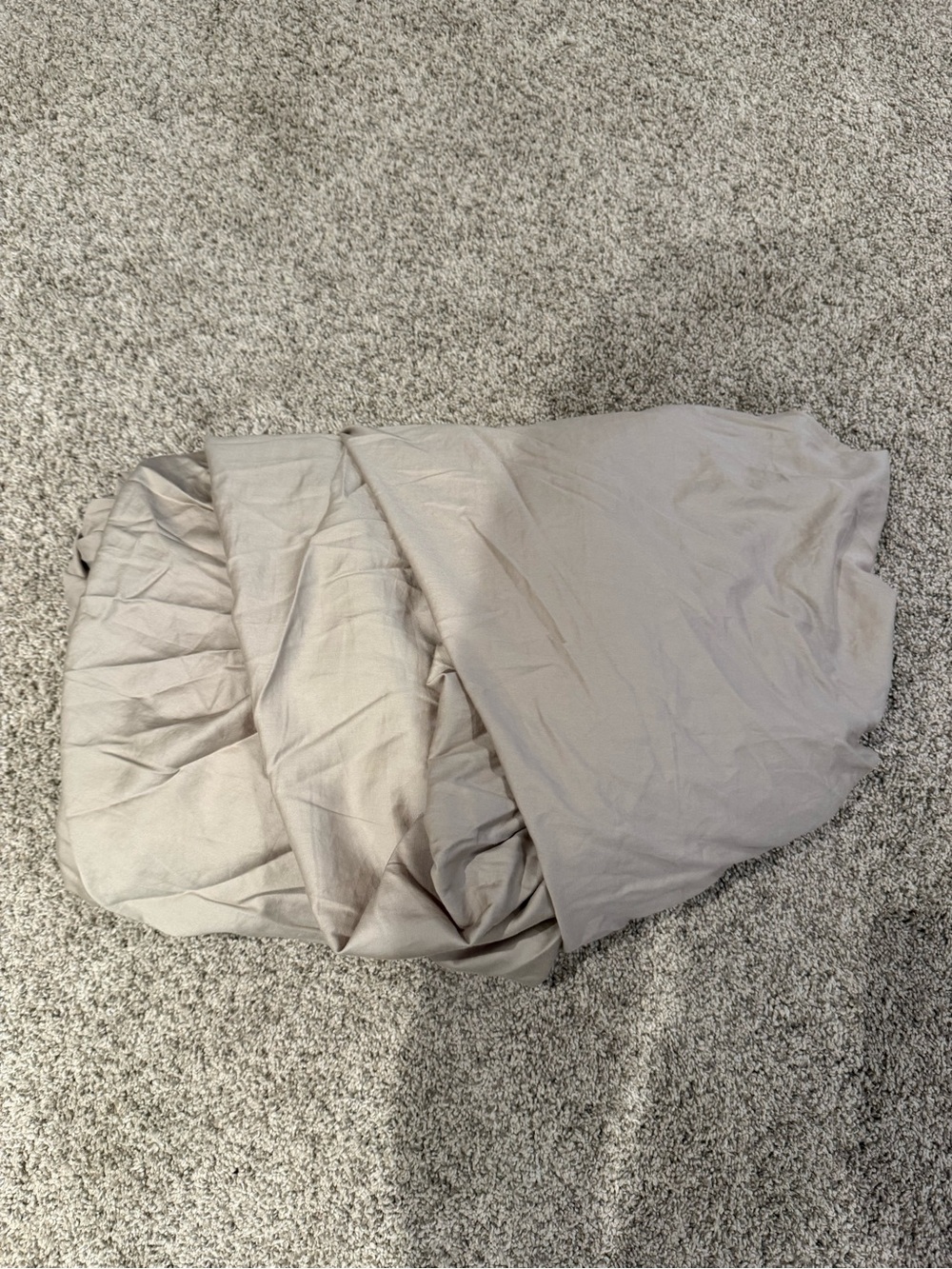Boll & Branch Organic Cotton Twin XL Fitted Sheet Beige